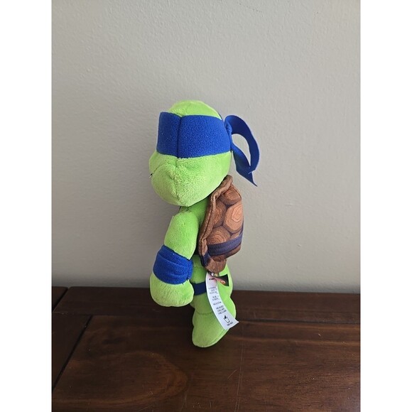 TMNT Teenage Mutant Ninja Turtles Leonardo Plush Mutant Mayhem 8" 2023 - Picture 2 of 5